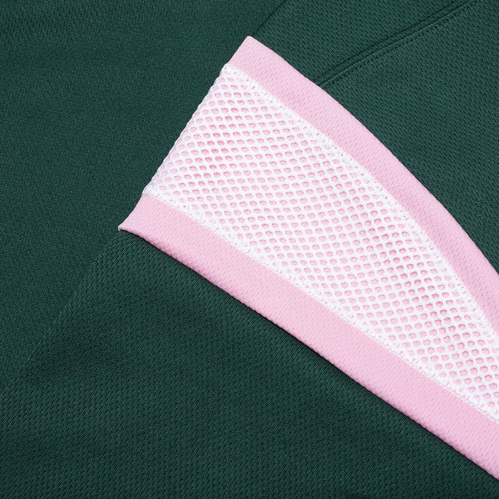 PASS S/S KNIT CROP FIT SHIRT - JOLLY GREEN - 3