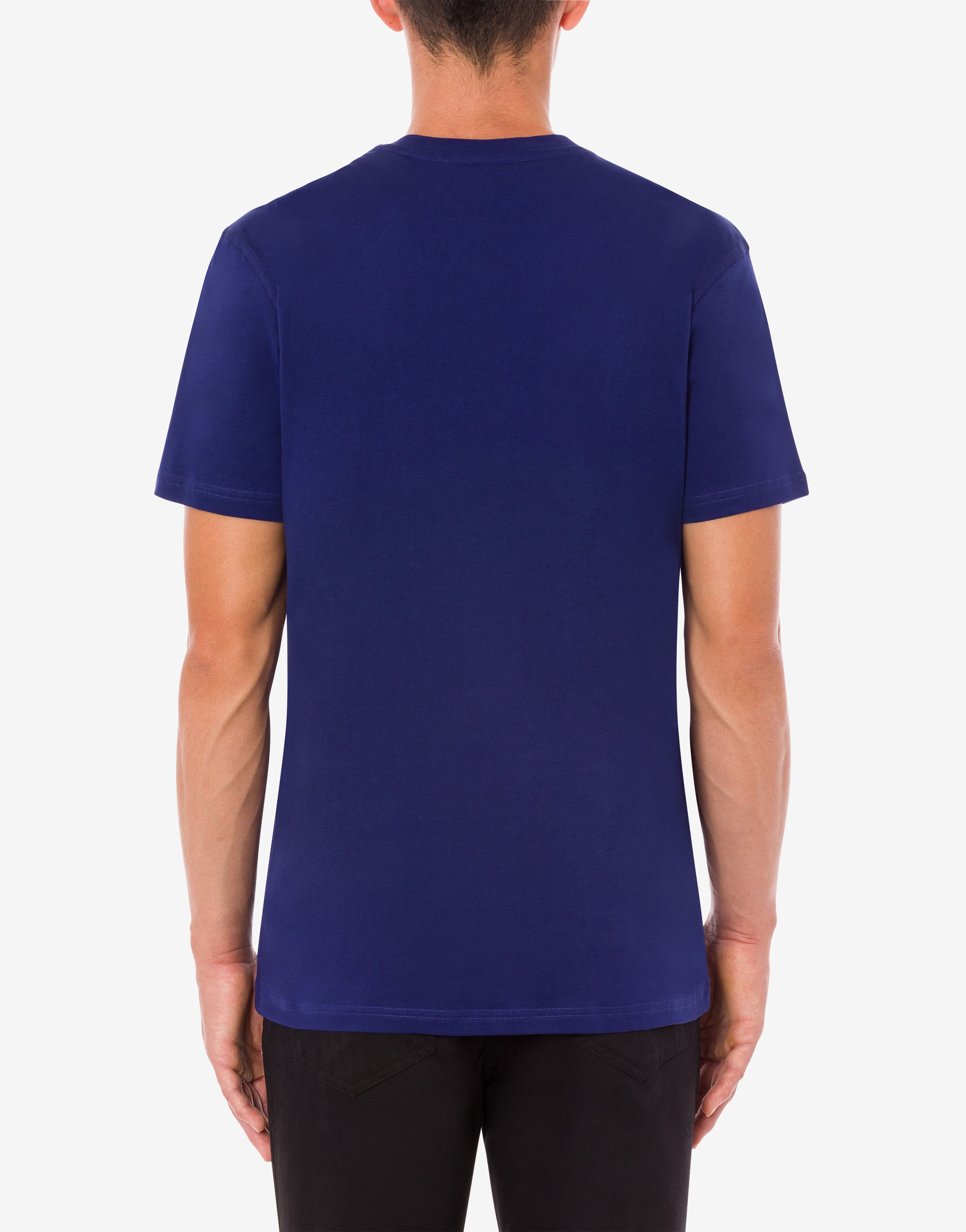 MOSCHINO COUTURE ORGANIC JERSEY T-SHIRT - 3