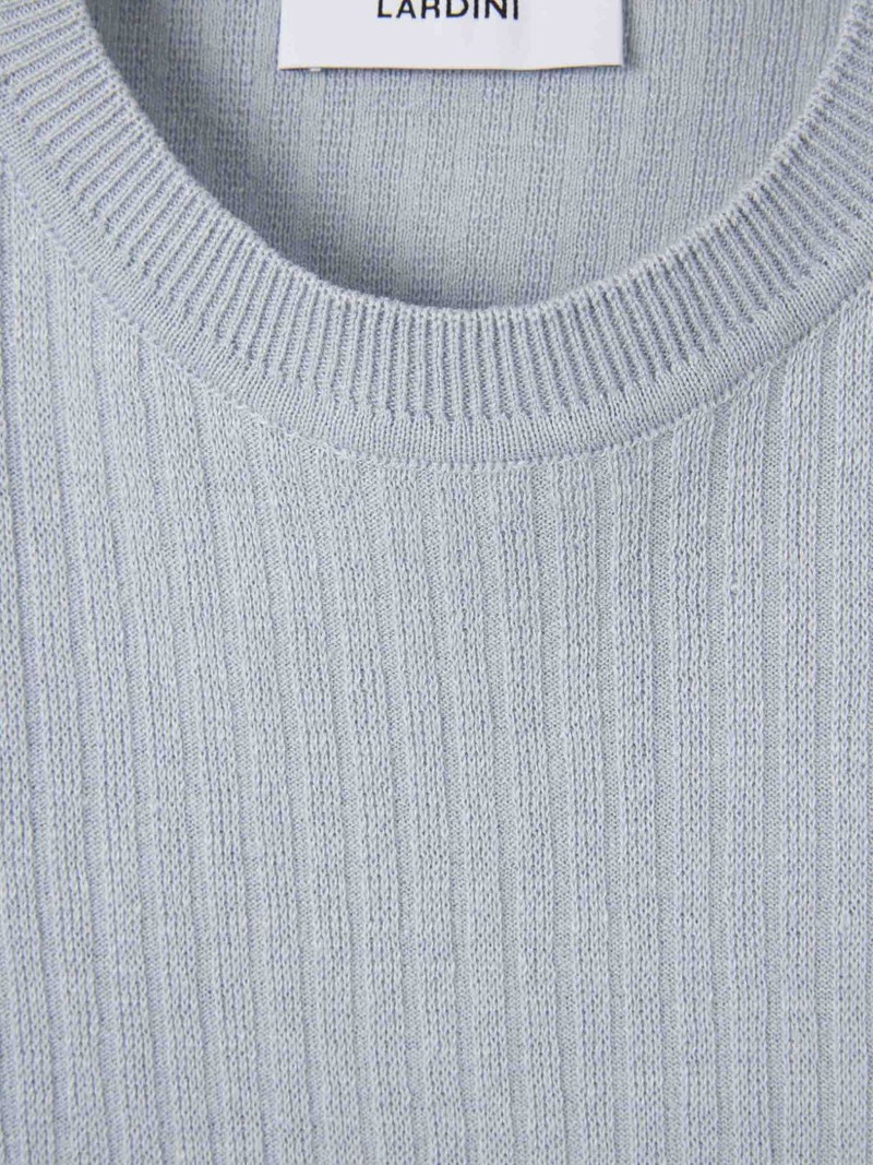 ribbed-knit T-shirt 3