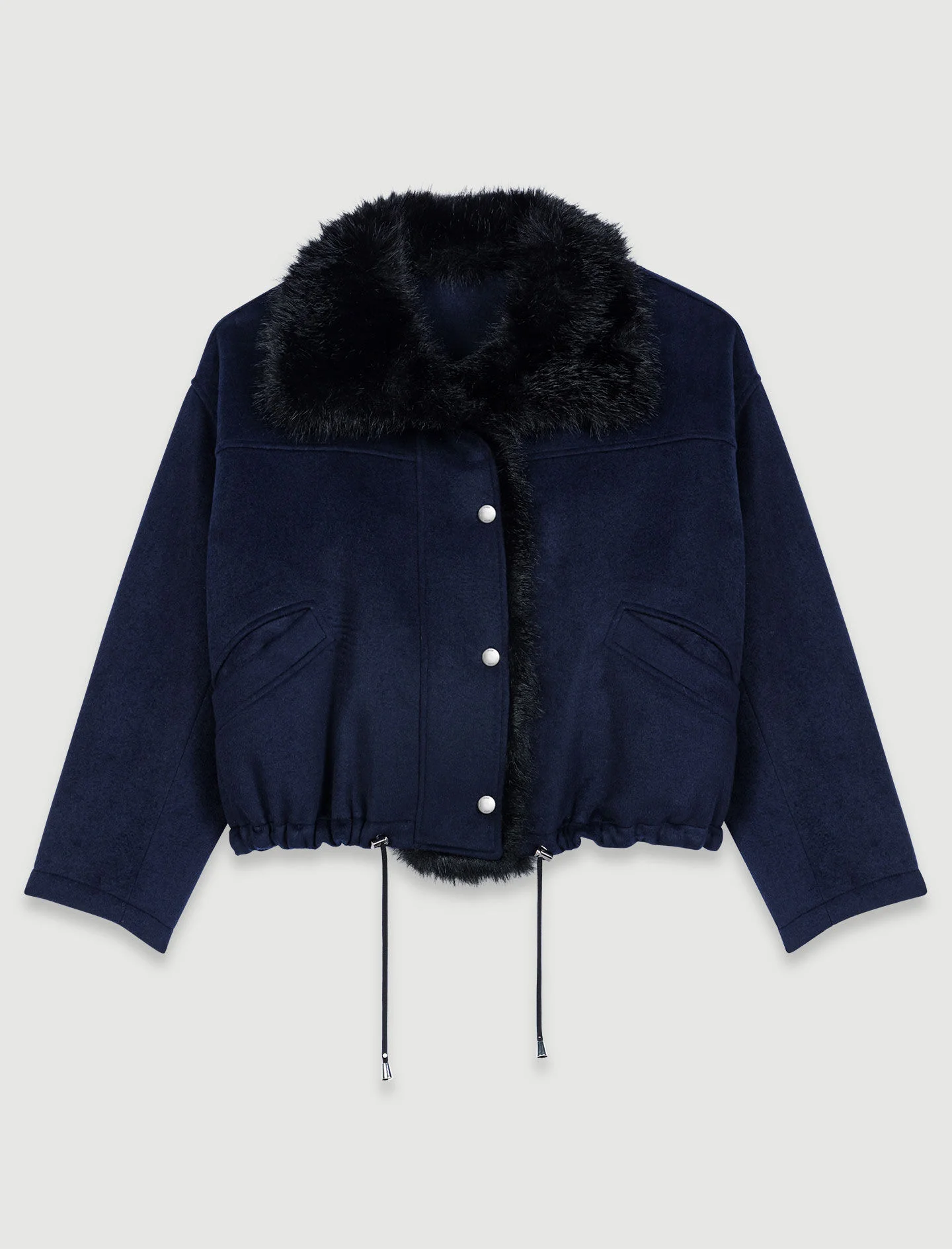 Short double-faced coat - 1