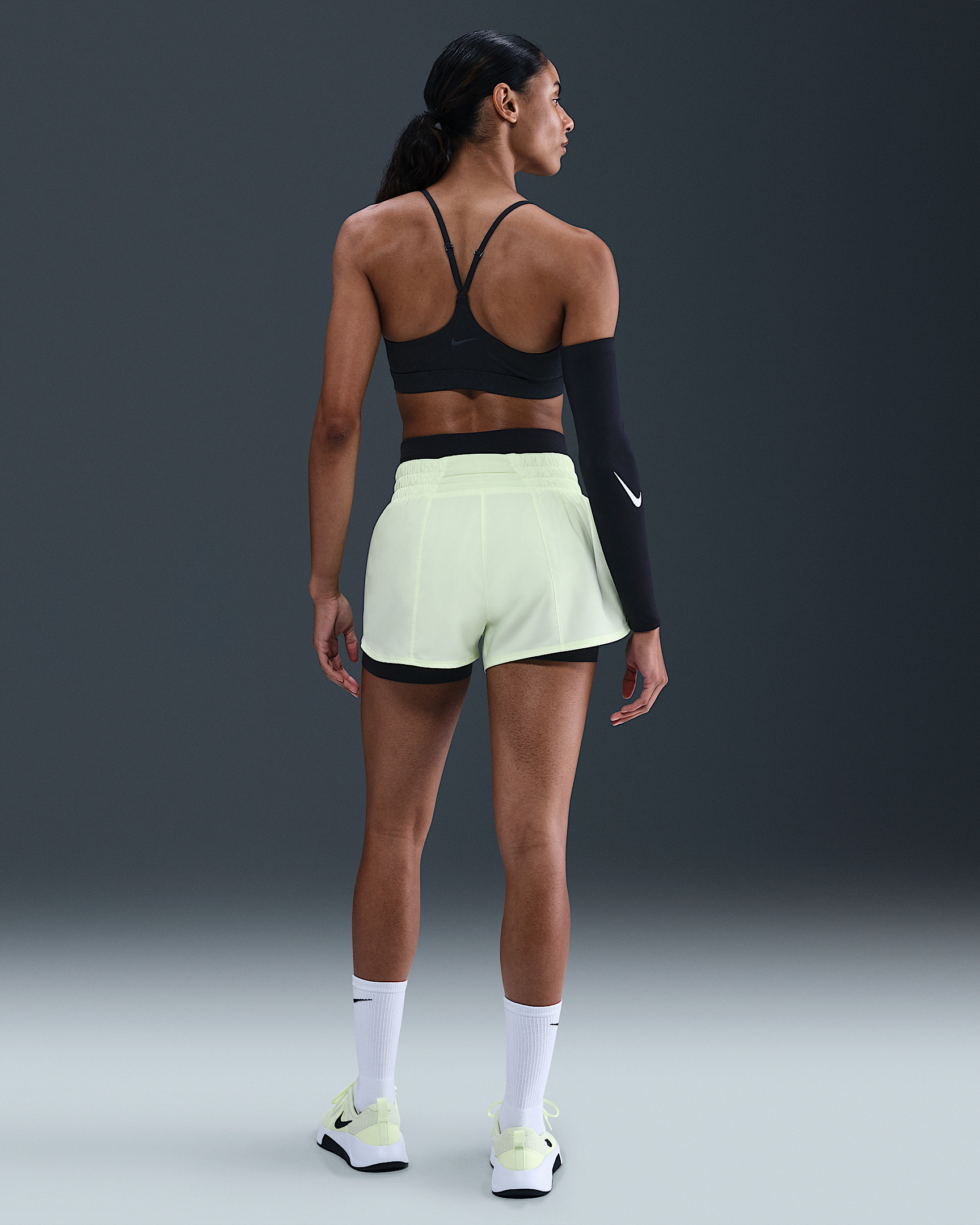 Nike Indy Light Support Women's Padded Floral Sports Bra - 5