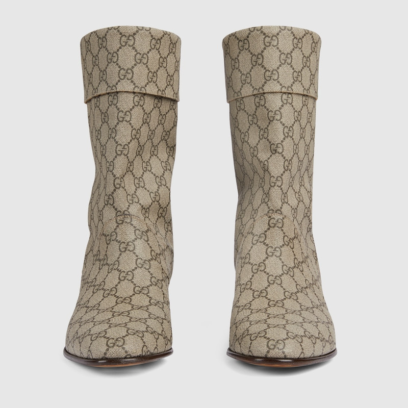 GUCCI Men's GG heeled boot outlook
