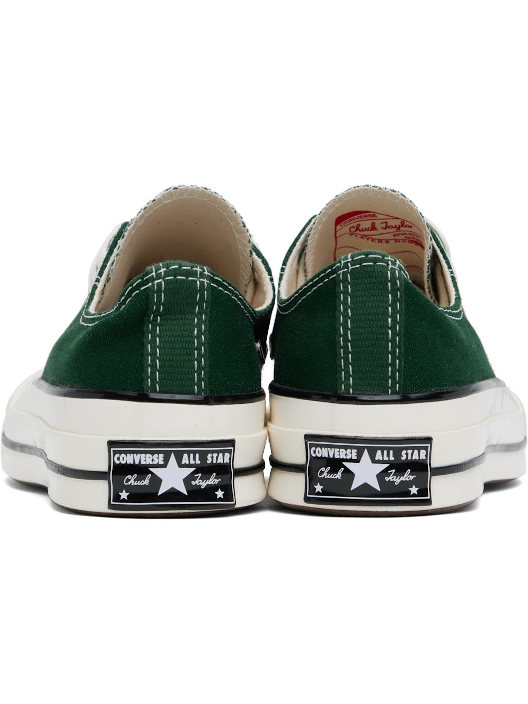 Green Chuck 70 Low Top Sneakers - 2