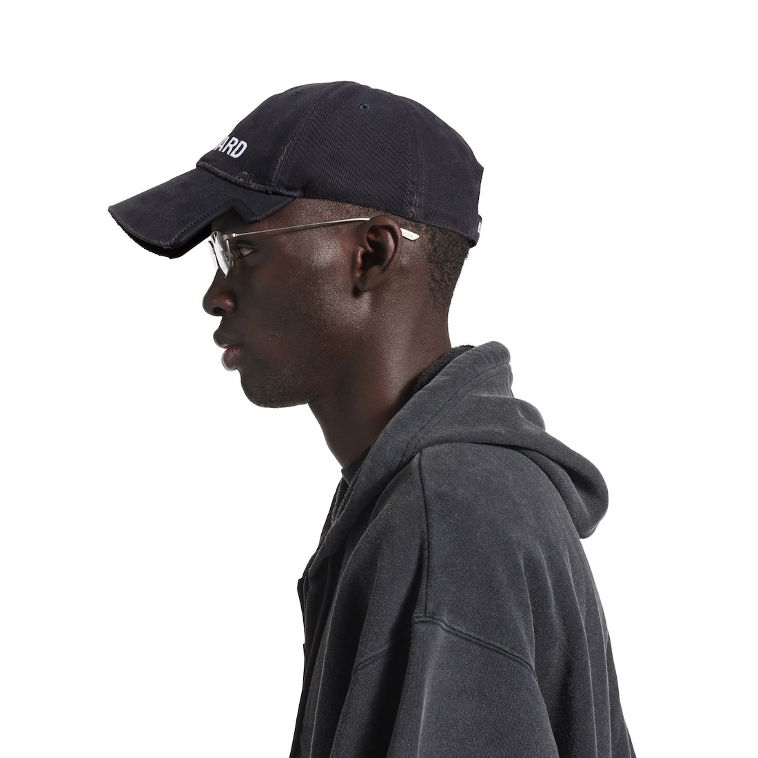 Men's Standard Cap in Black Faded - 6