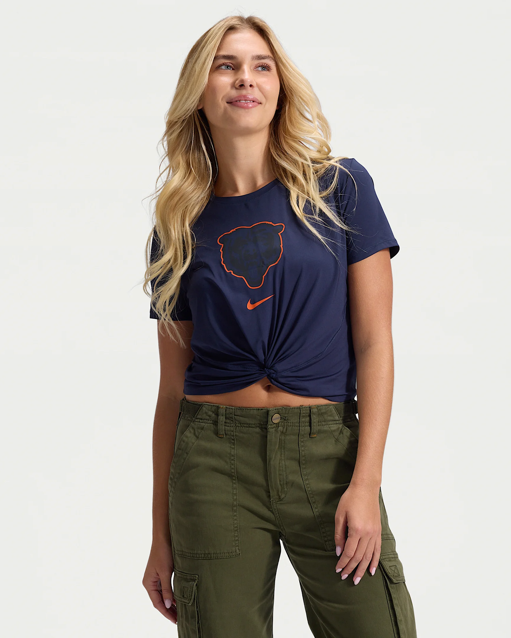 Chicago Bears Rivalries Collection One Classic Twist Women's Nike Dri-FIT NFL T-Shirt - 1