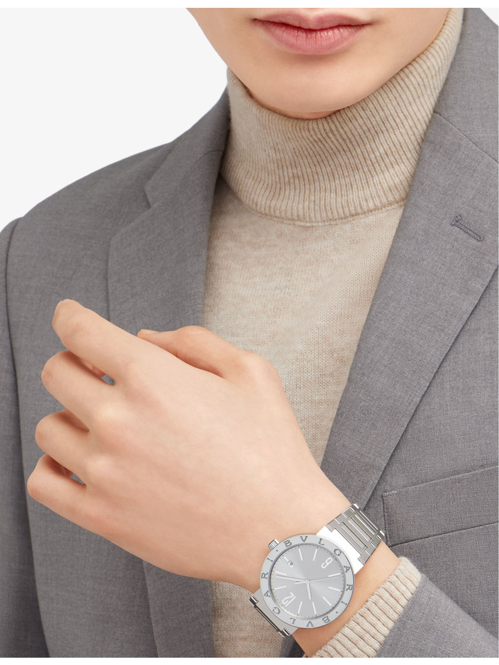 BB41C6SSHMSD BULGARI BULGARI stainless-steel automatic watch - 5