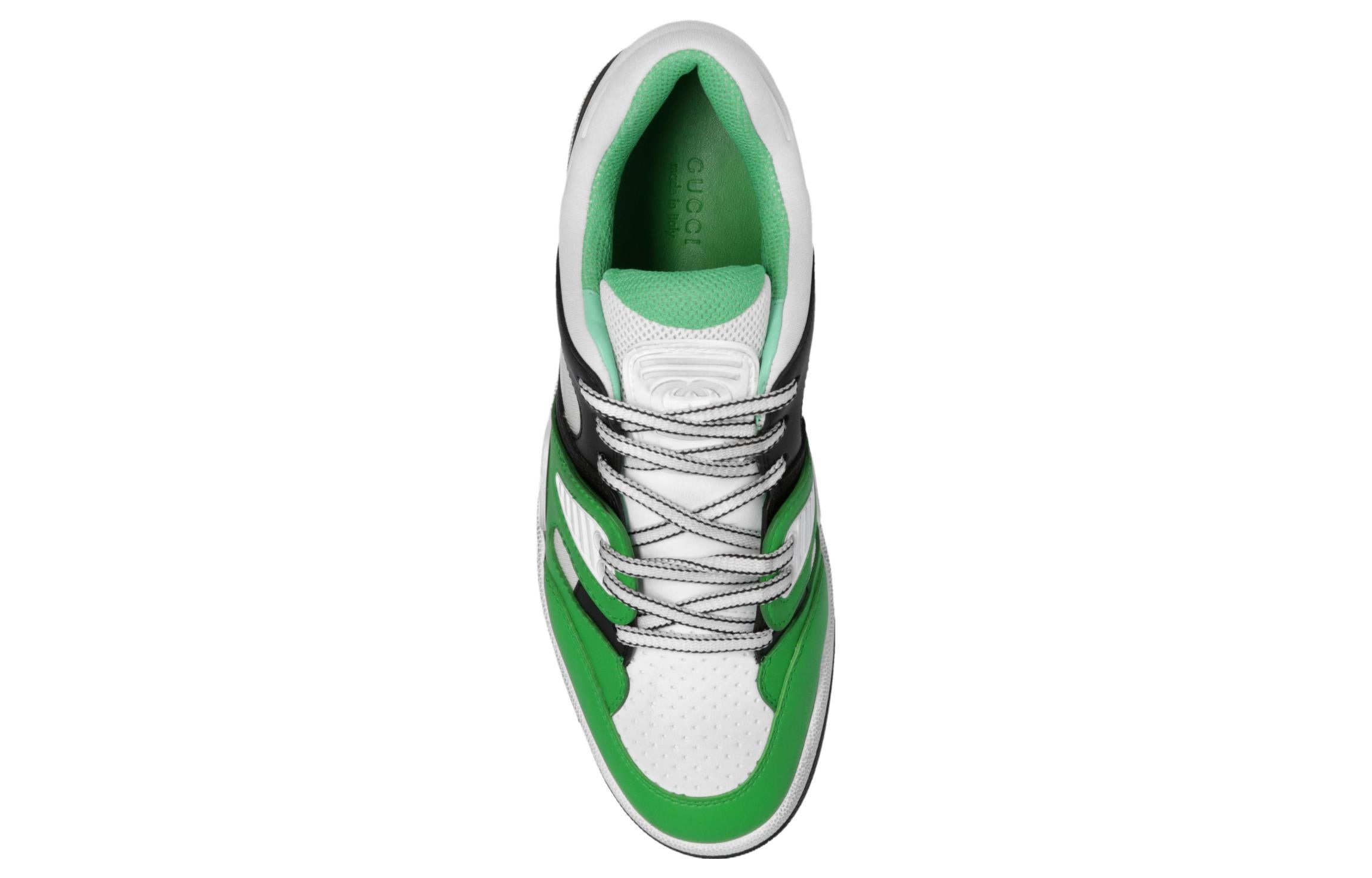 (WMNS) Gucci Basket 'Green White Black' 700291-2SH90-3760 - 5