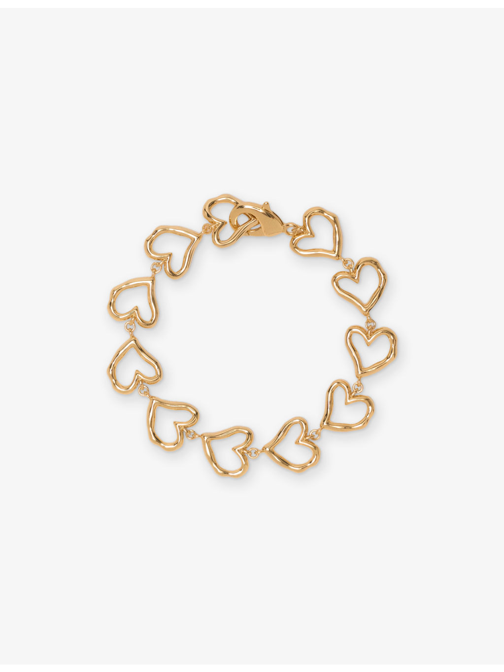 Heart Brass Bracelet - 1