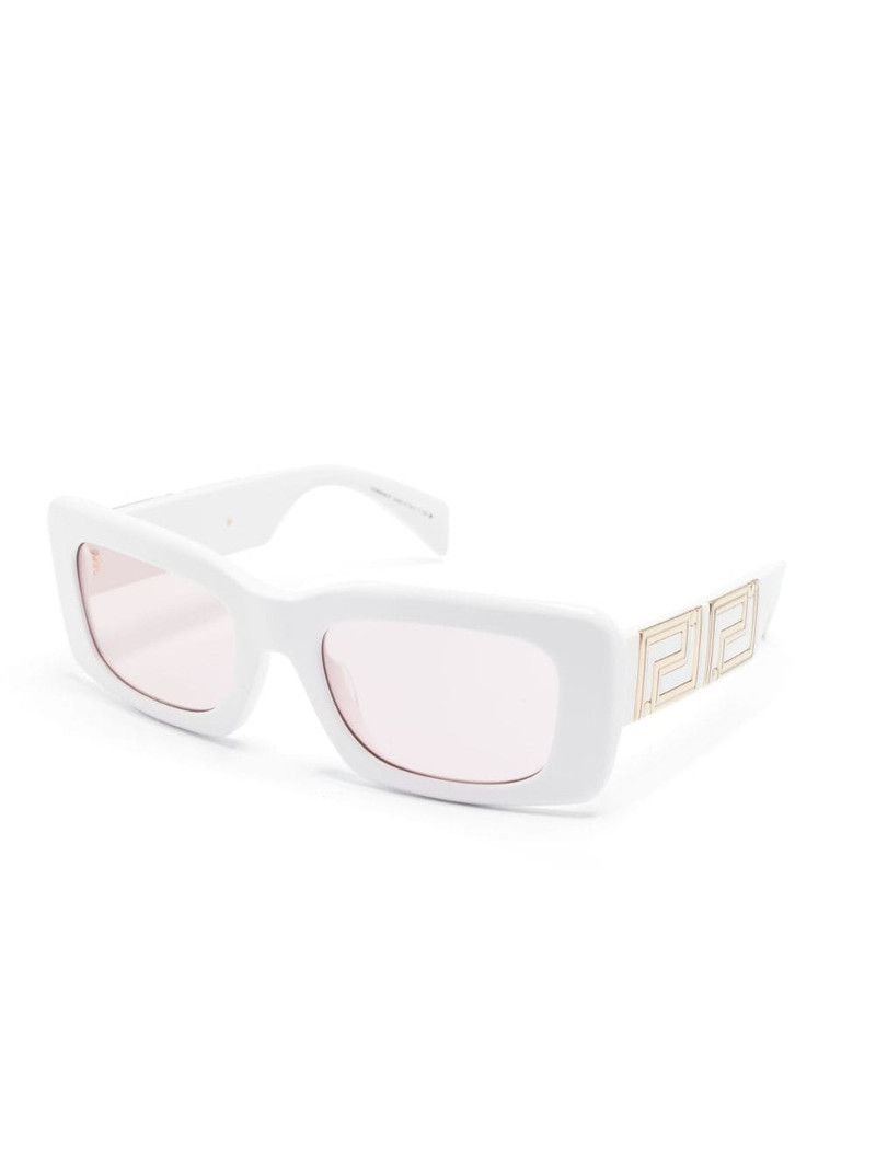 VERSACE rectangular-frame sunglasses outlook