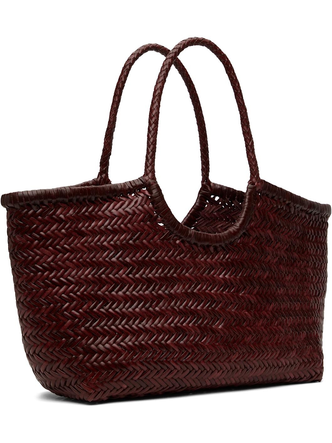 Burgundy Nantucket Big Bag - 2