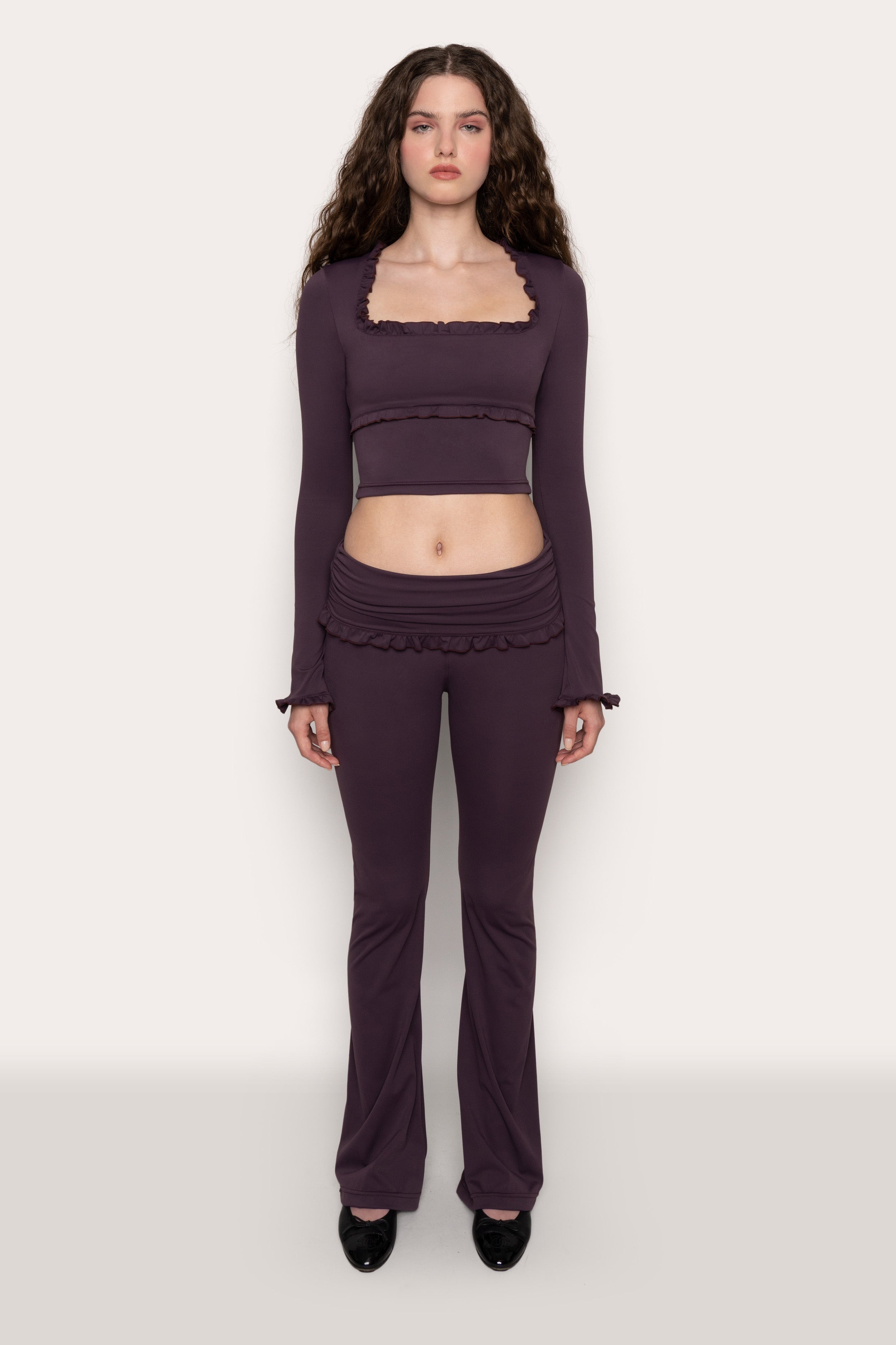 FLEUR RUFFLE PANT - 3