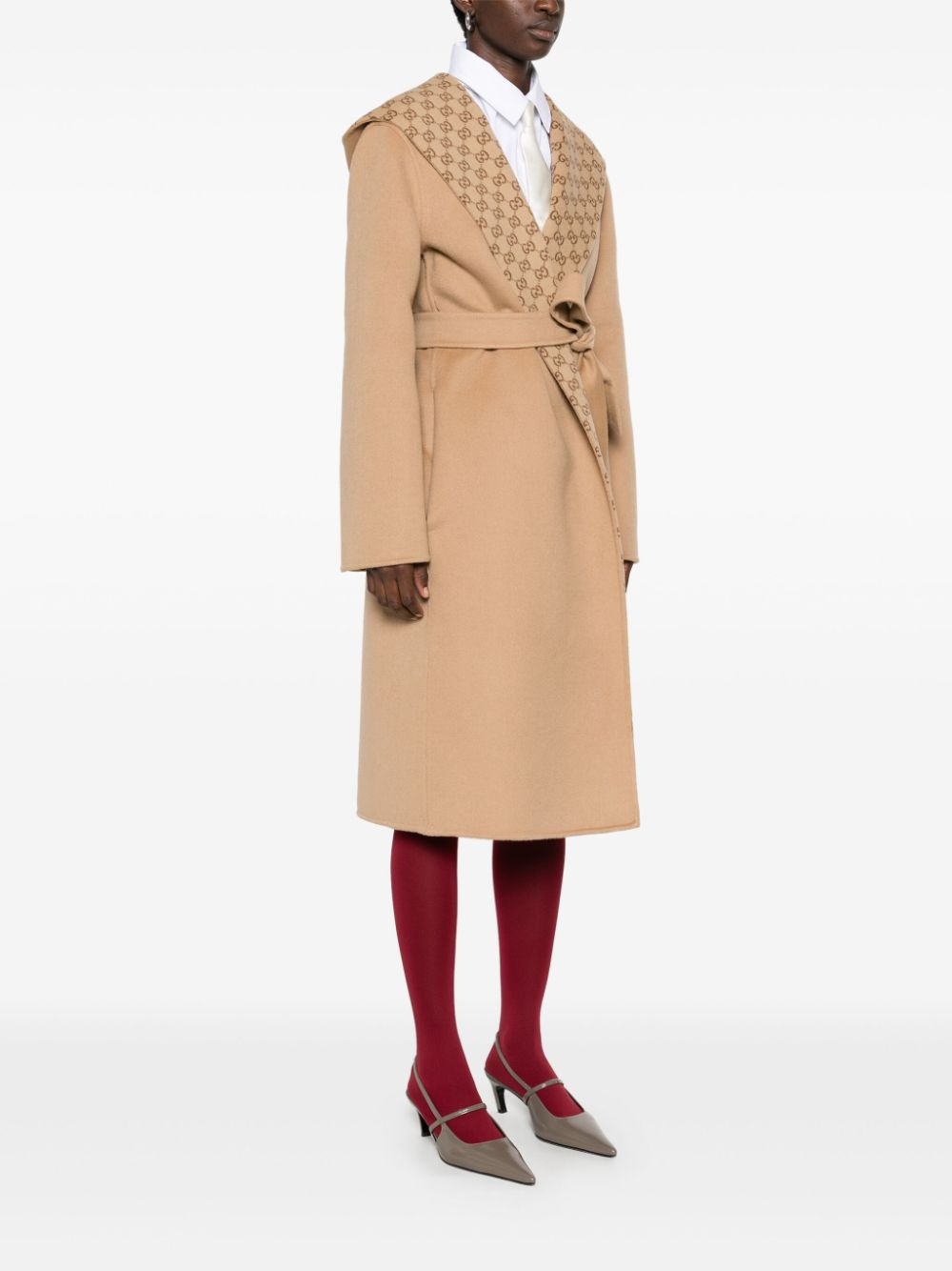 reversible GG coat - 3