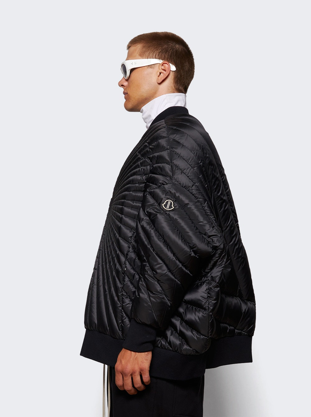 X Moncler Woven Radiance Peter Jacket Black - 3