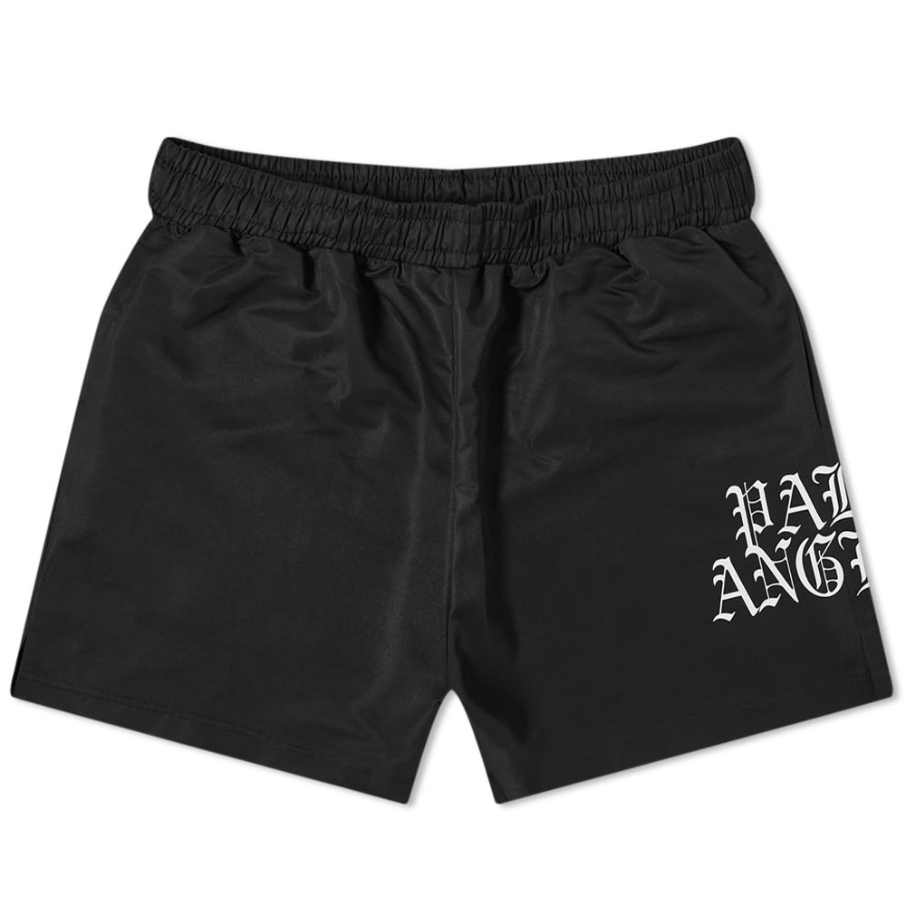 Palm Angels Hue Gothic Logo Short - 1