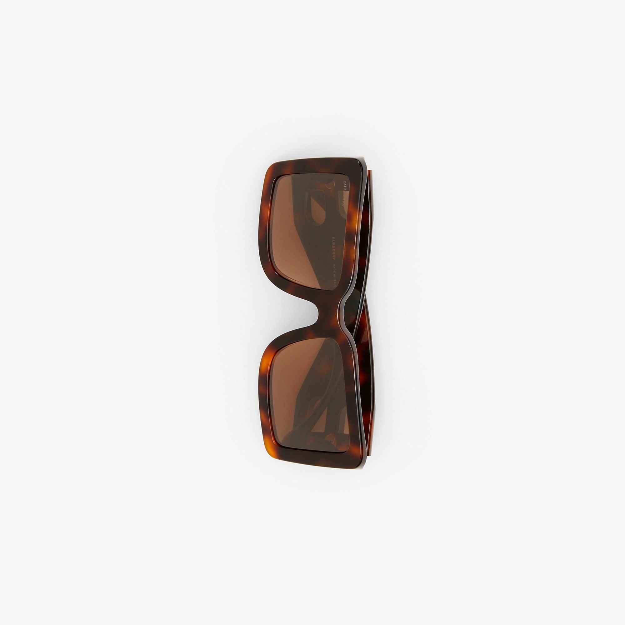 B Motif Square Frame Sunglasses - 2