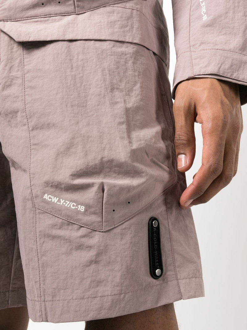 Irregular Dye logo-print shorts 5