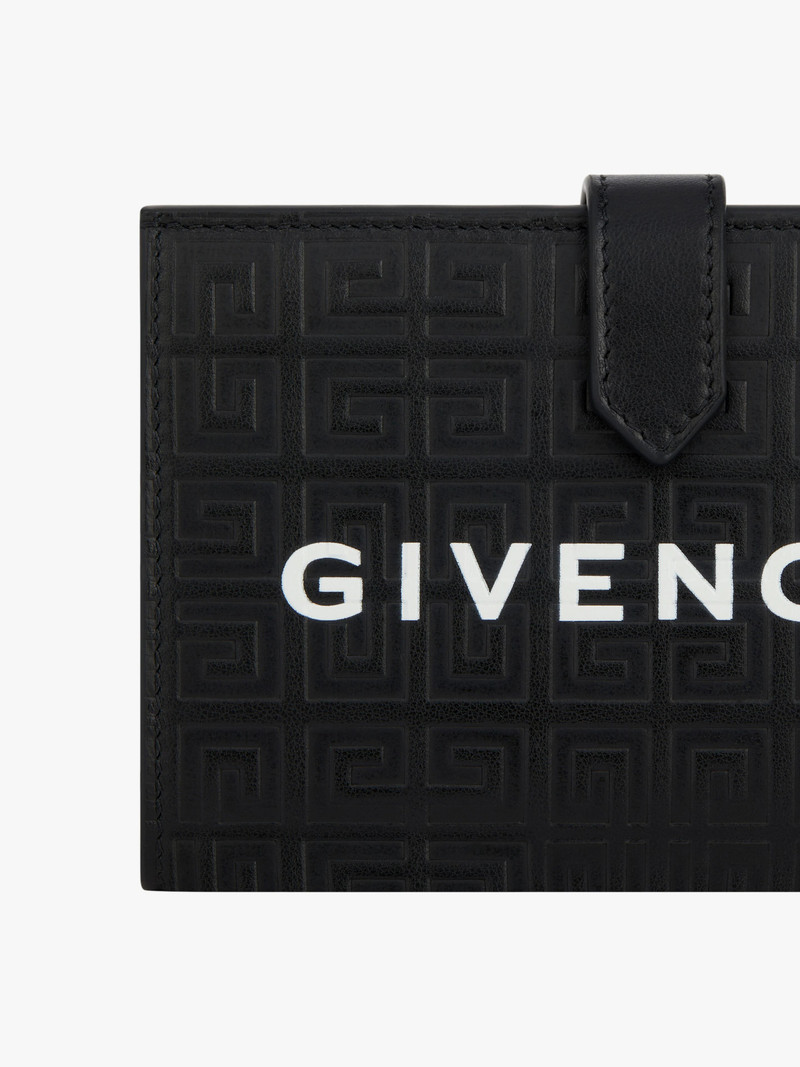 GIV CUT WALLET IN 4G LEATHER 5