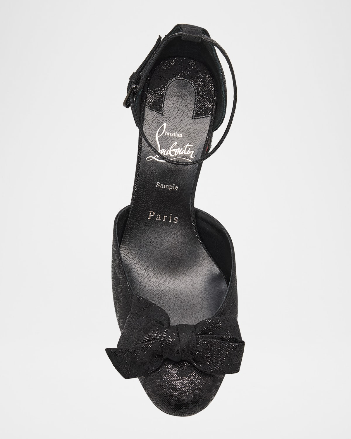 Jane Bow Red Sole Pumps - 3