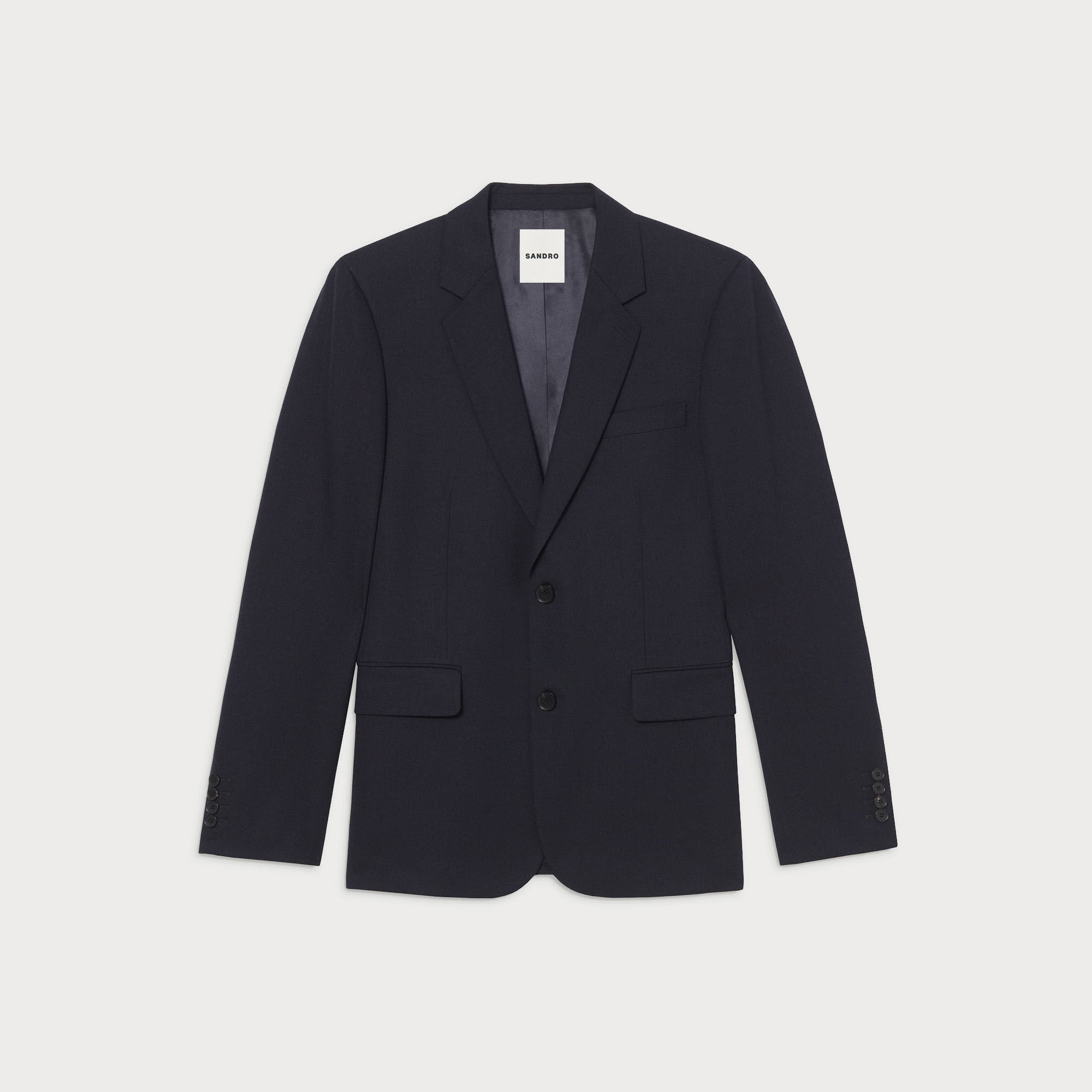 WOOL SUIT JACKET - 6