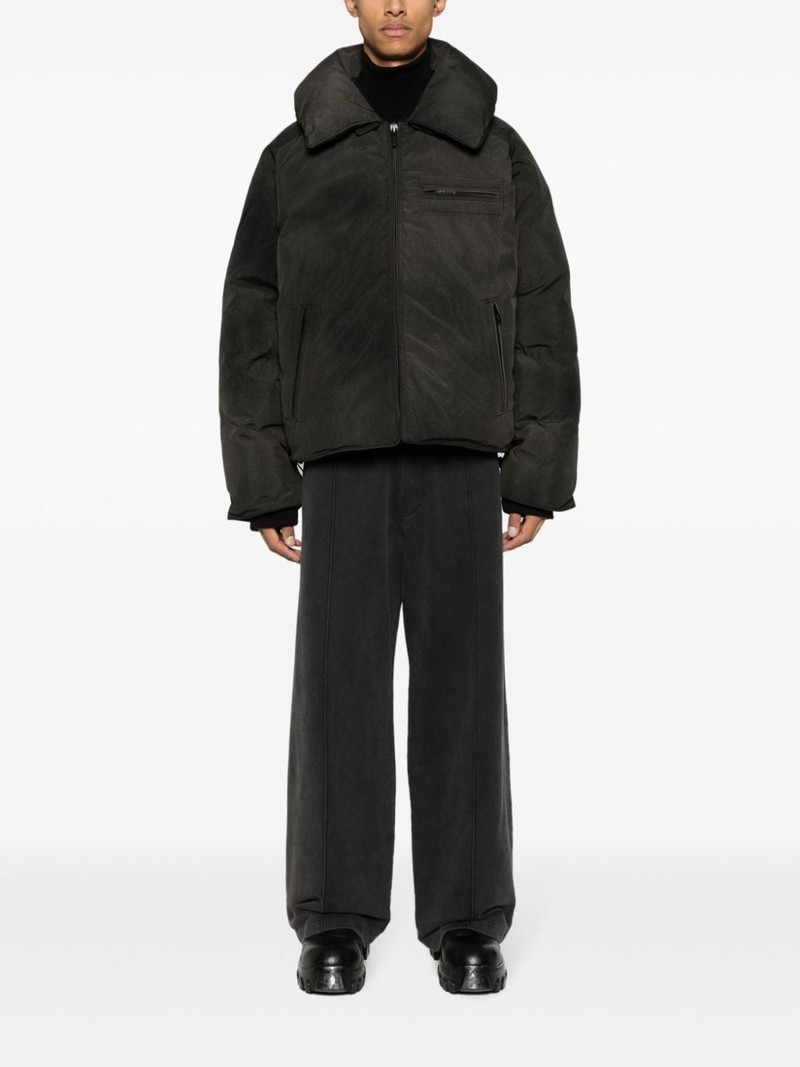 032c logo-patch feather-down jacket outlook