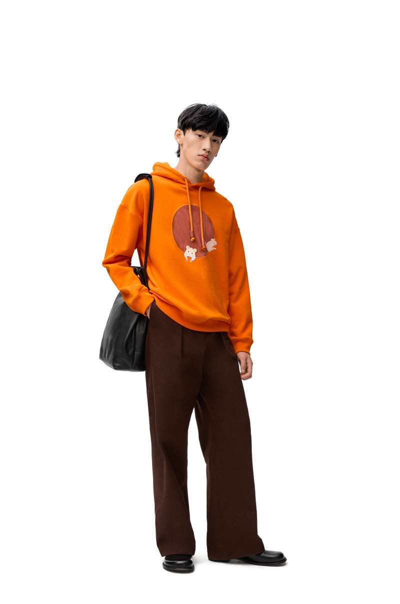 Loewe Relaxed fit hoodie in cotton outlook
