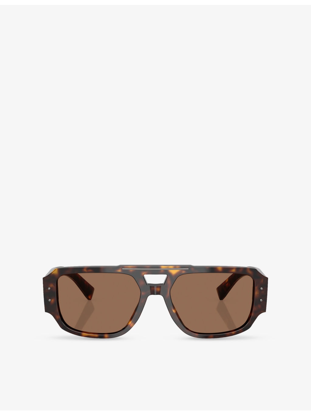 DG4482 Pilot-Frame Tortoiseshell Acetate Sunglasses - 1