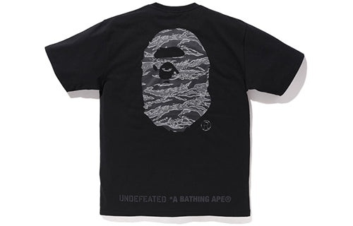 A Bathing Ape x Undefeated 5 Strikes T-Shirt 'Black' BAPE-18FW-002 - 2