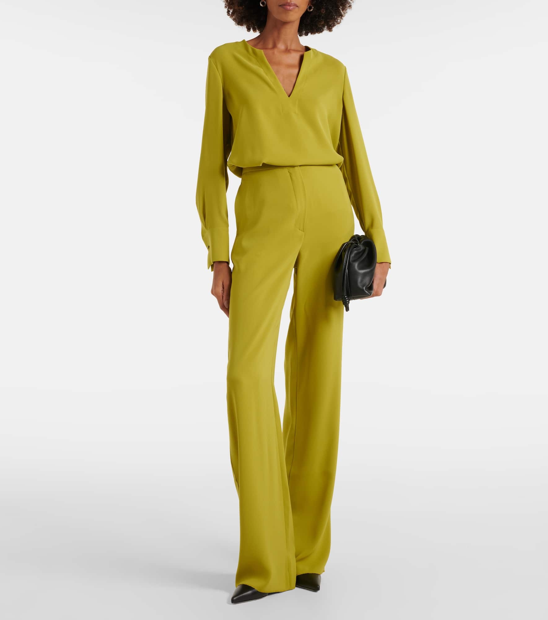 Medusa high-rise straight pants - 2