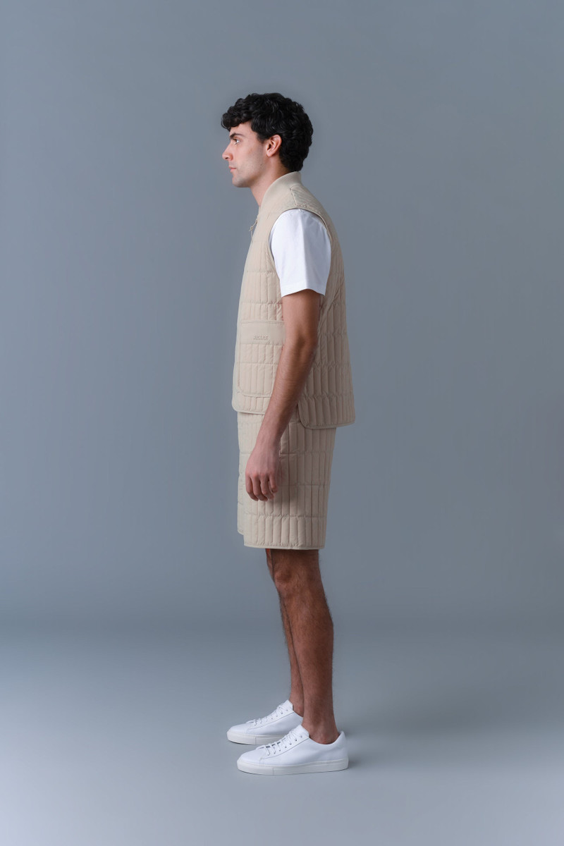 LEVI Light Down Vertical Quilted Vest 3