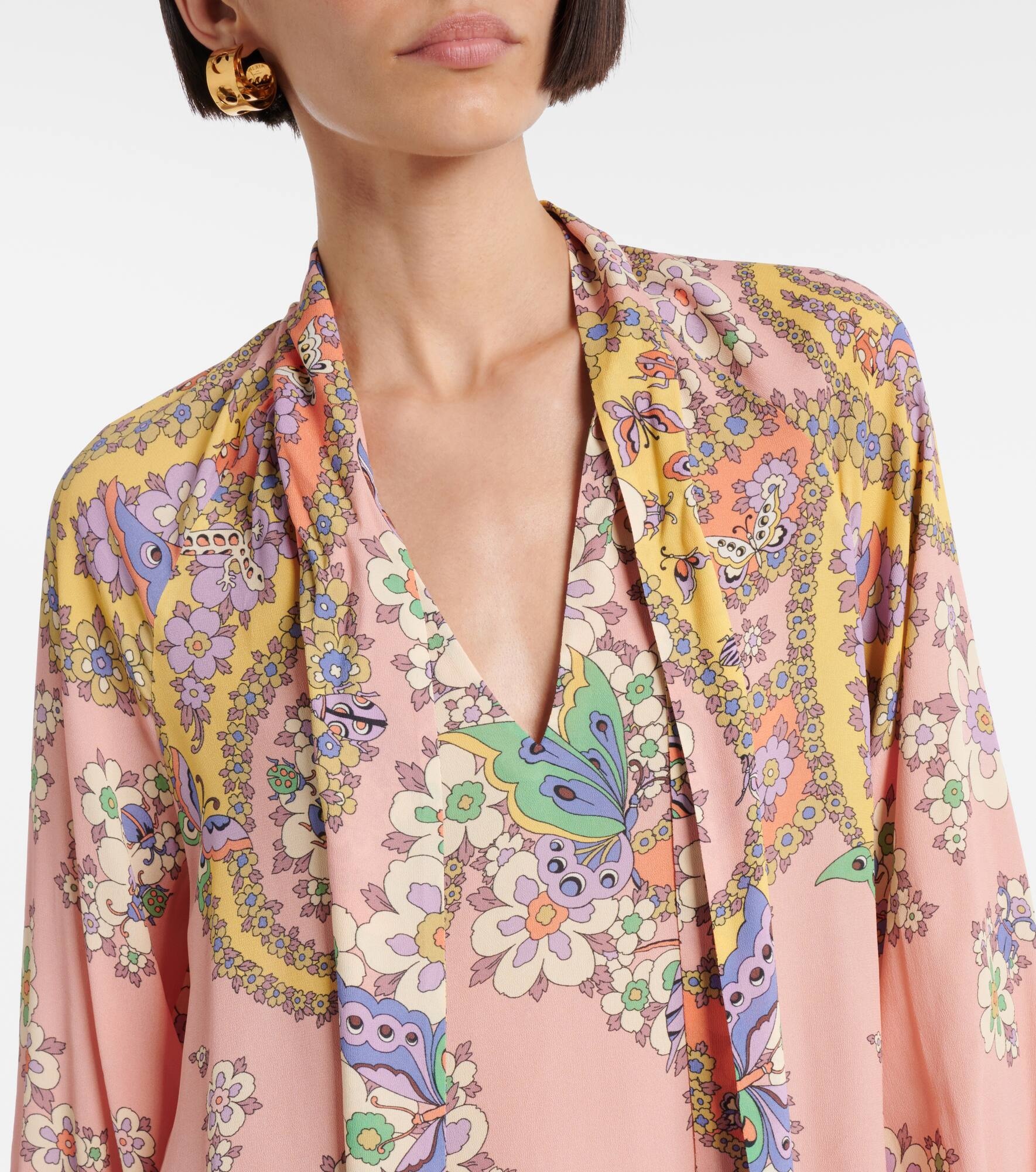 Printed blouse - 6