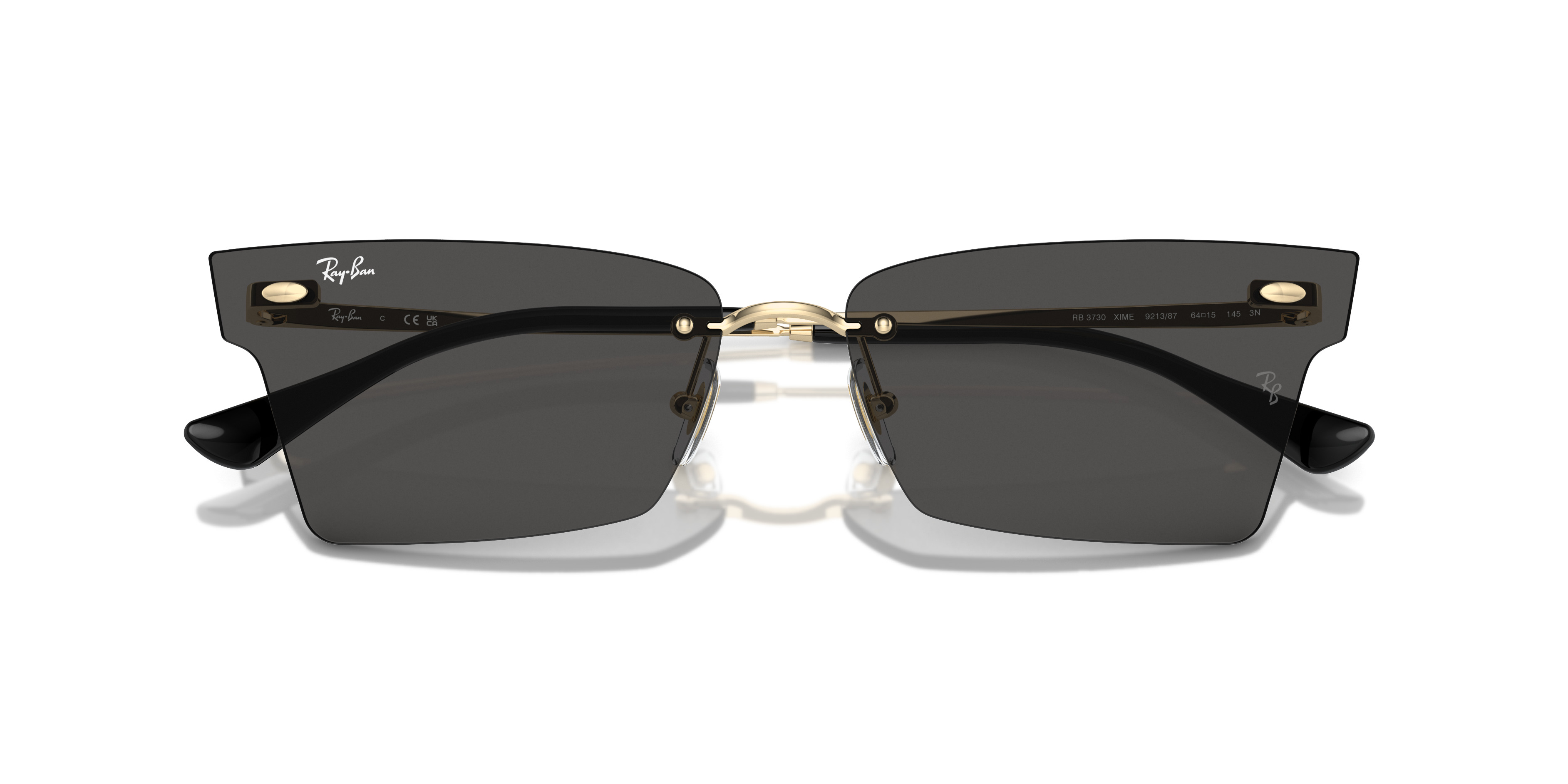 Ray-Ban XIME BIO-BASED レイバン ZAYA BIO-BASED Sunglasses in Havana and Dark Grey - RB4456