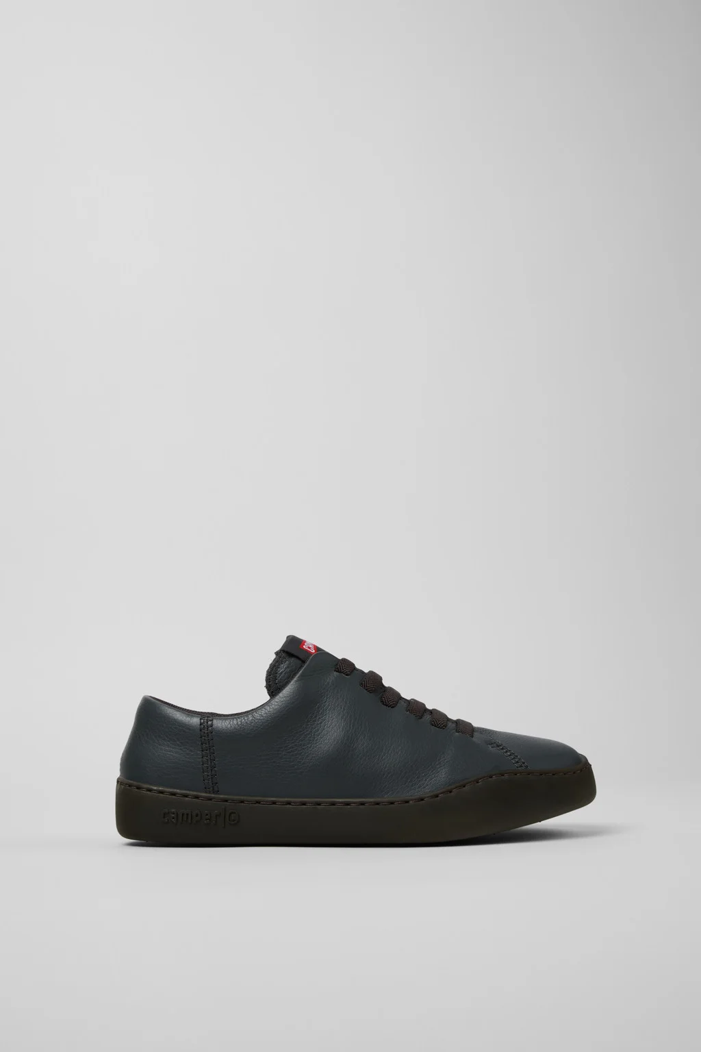 Peu Touring Gray Leather Sneakers for Women. - 1