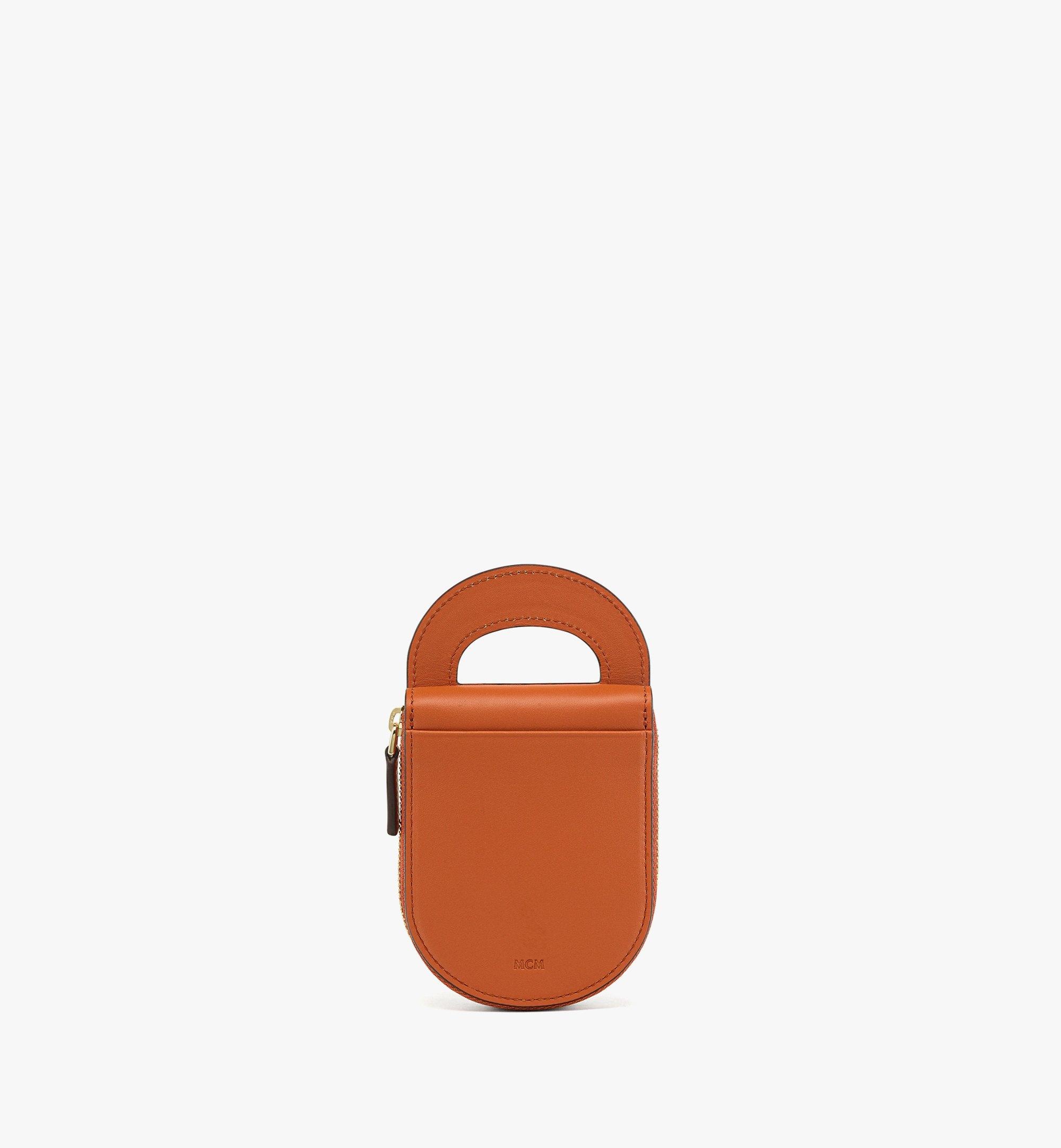 Mode Travia Logo Card Holder in Spanish Nappa Leather - 3