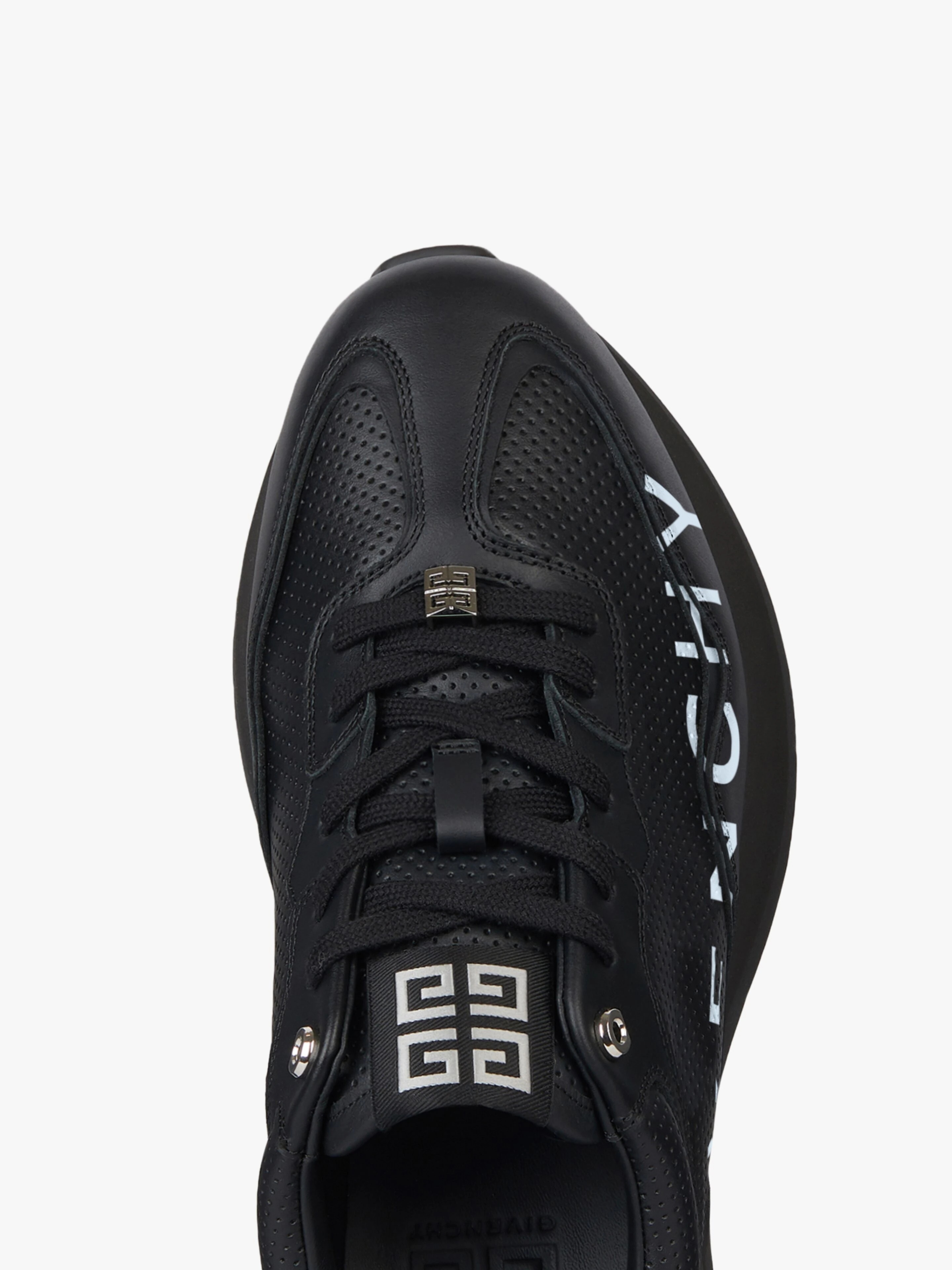 GIV RUNNER SNEAKERS IN PERFORATED LEATHER - 6