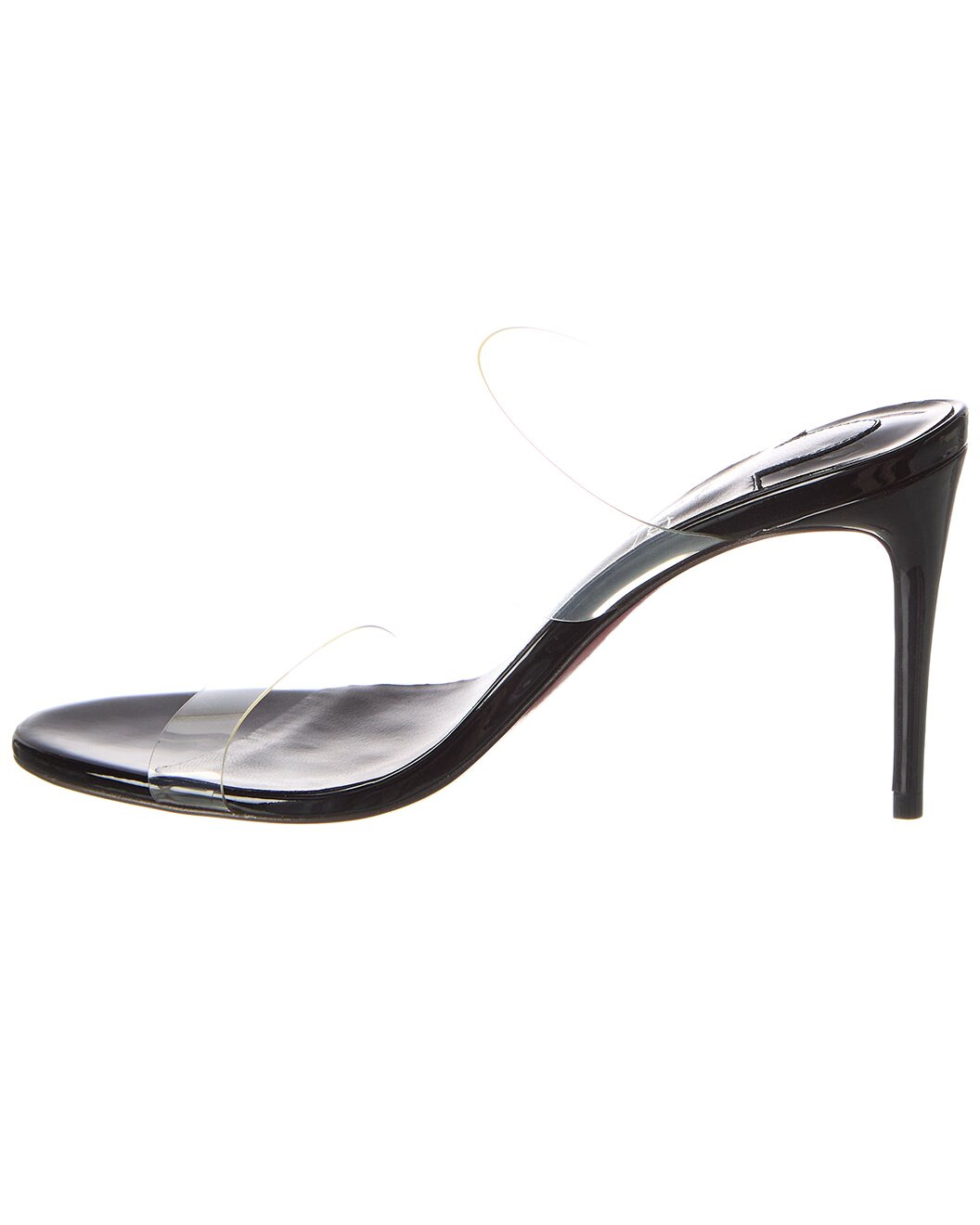 Christian Louboutin Just Nothing 85 Vinyl & Leather Sandal - 2