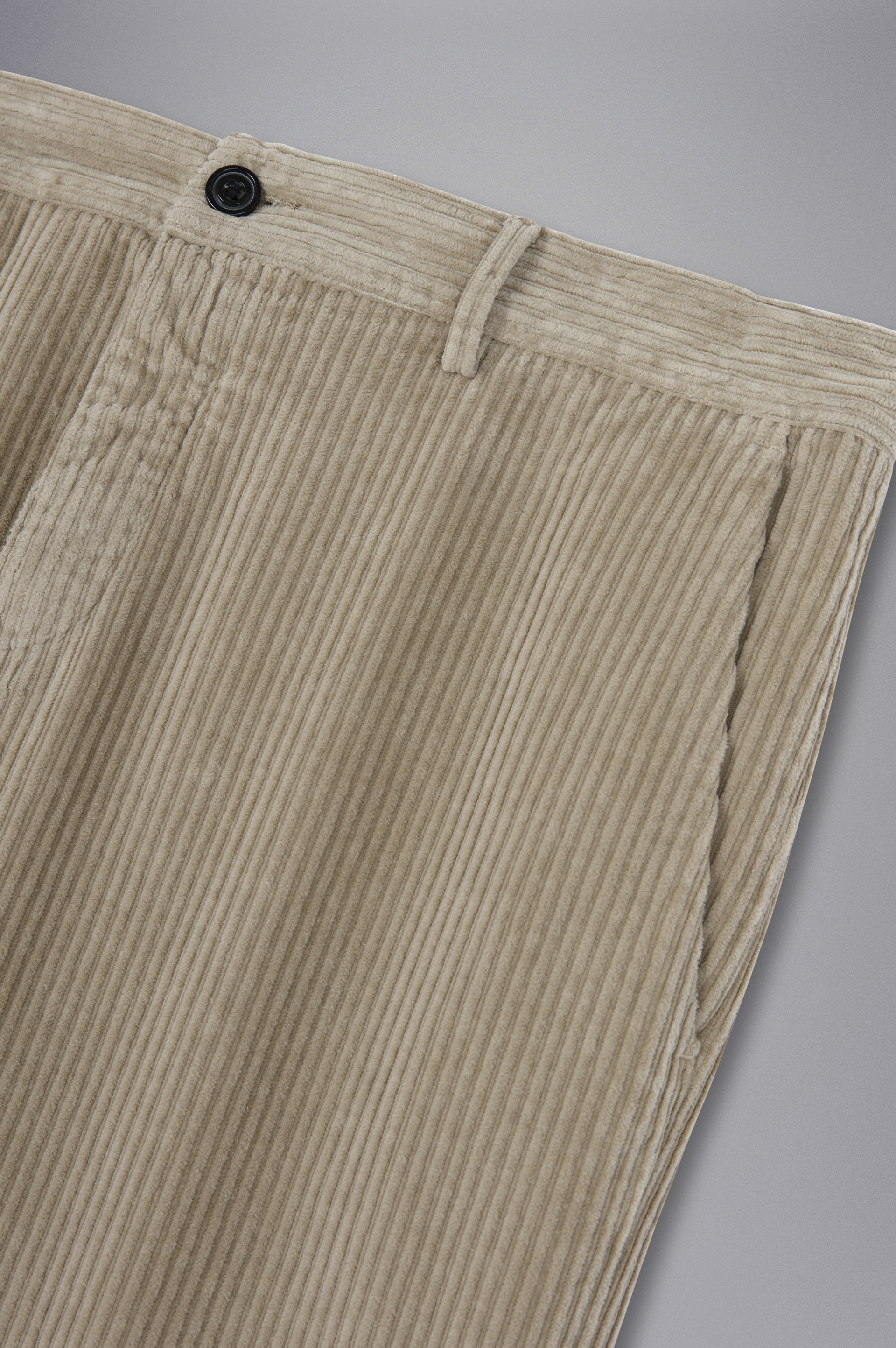 STRETCH VELVET CHINO TROUSERS - 5