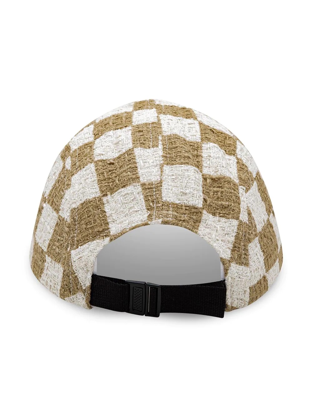 Checkerboard Boucle camp cap - 2