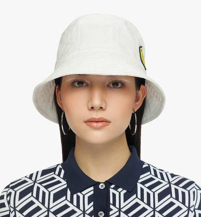 MCM Bucket Hat in Cubic Monogram Denim Jacquard outlook