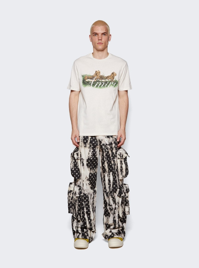AMIRI Cheetah Logo T-Shirt Alabaster outlook