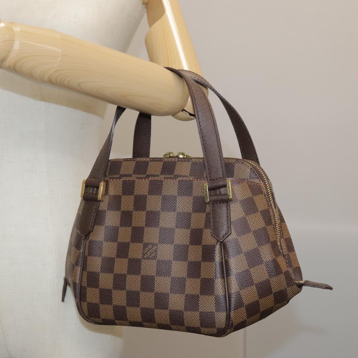 LOUIS VUITTON Damier Ebene Belem PM Hand Bag N51173 - 16