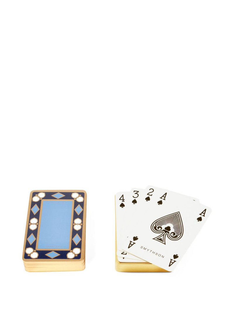 Panama leather single playing cards case 3
