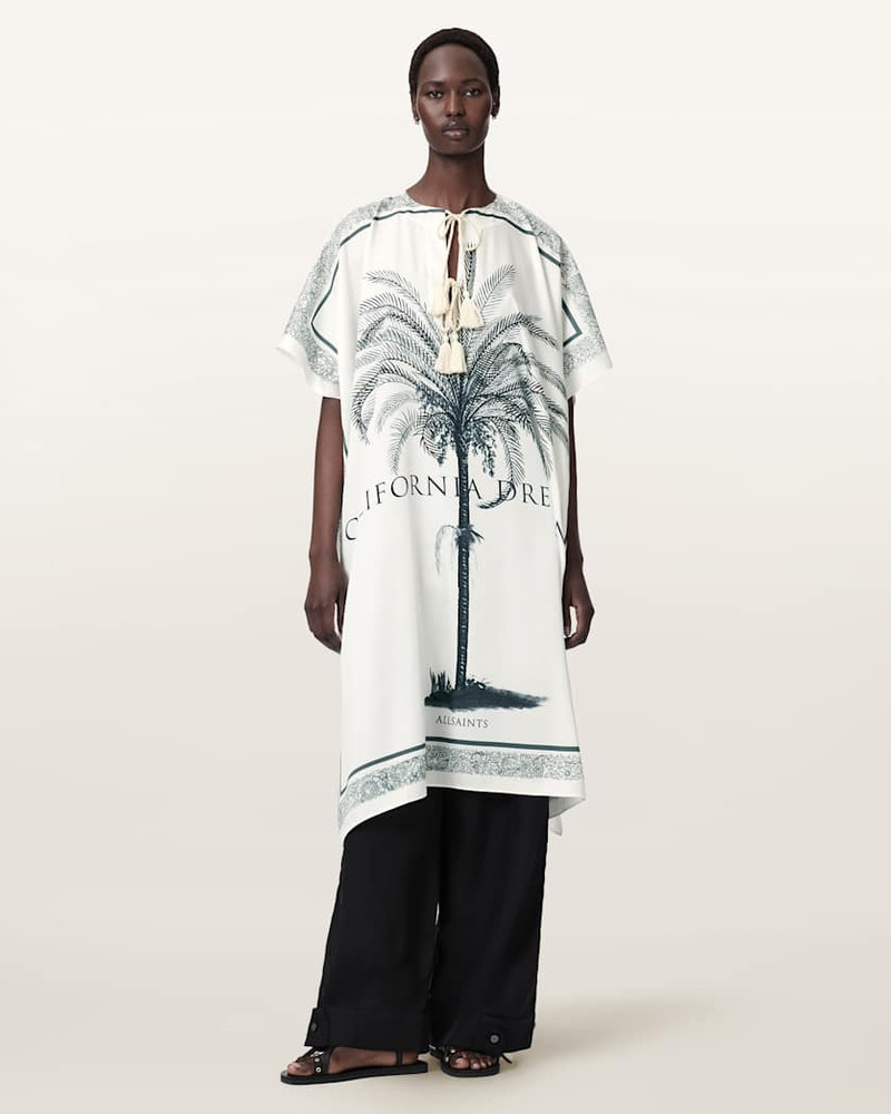 TESS KAFTAN PRINTED MIDI DRESS 7