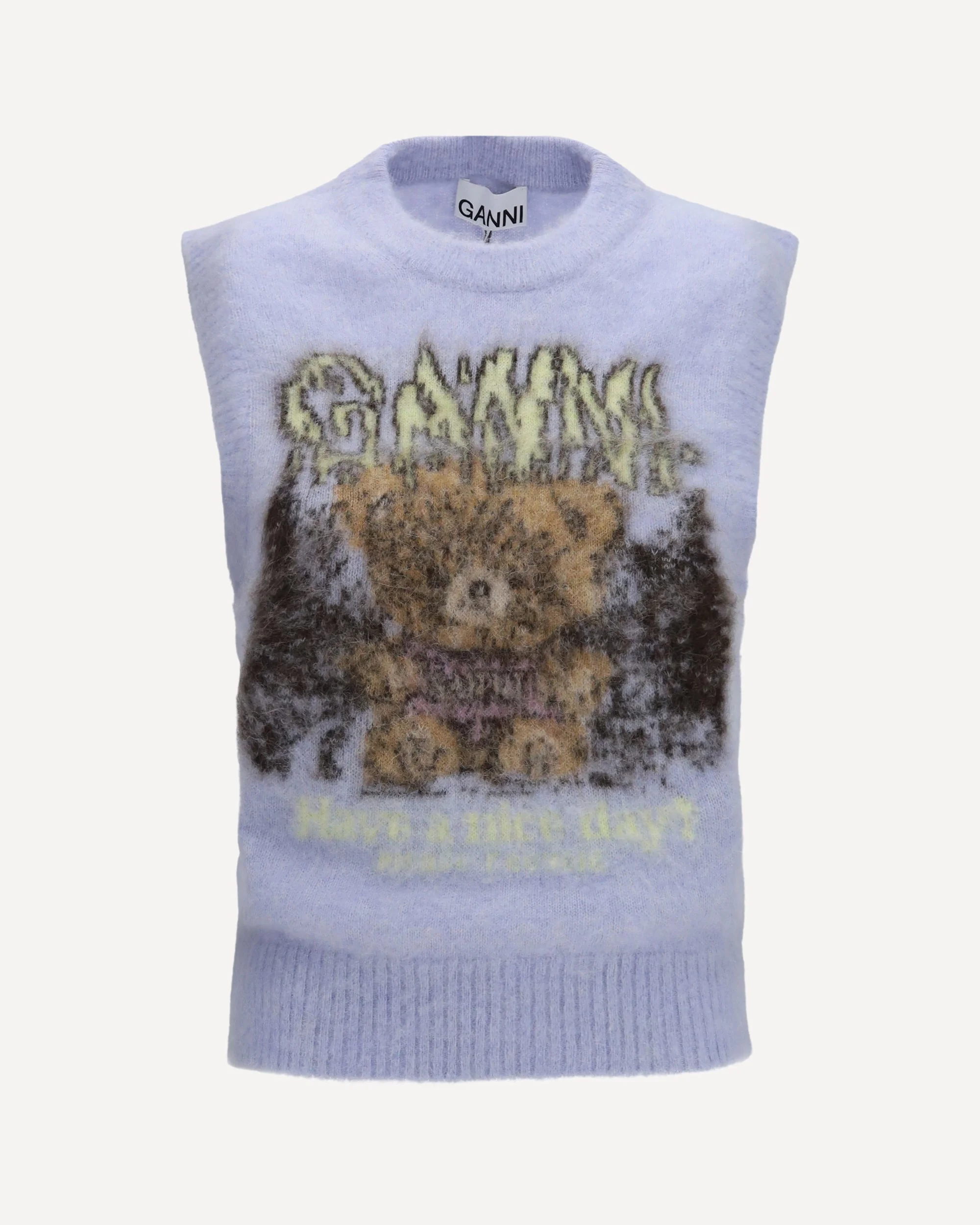 Teddy brushed alpaca Vest - 1