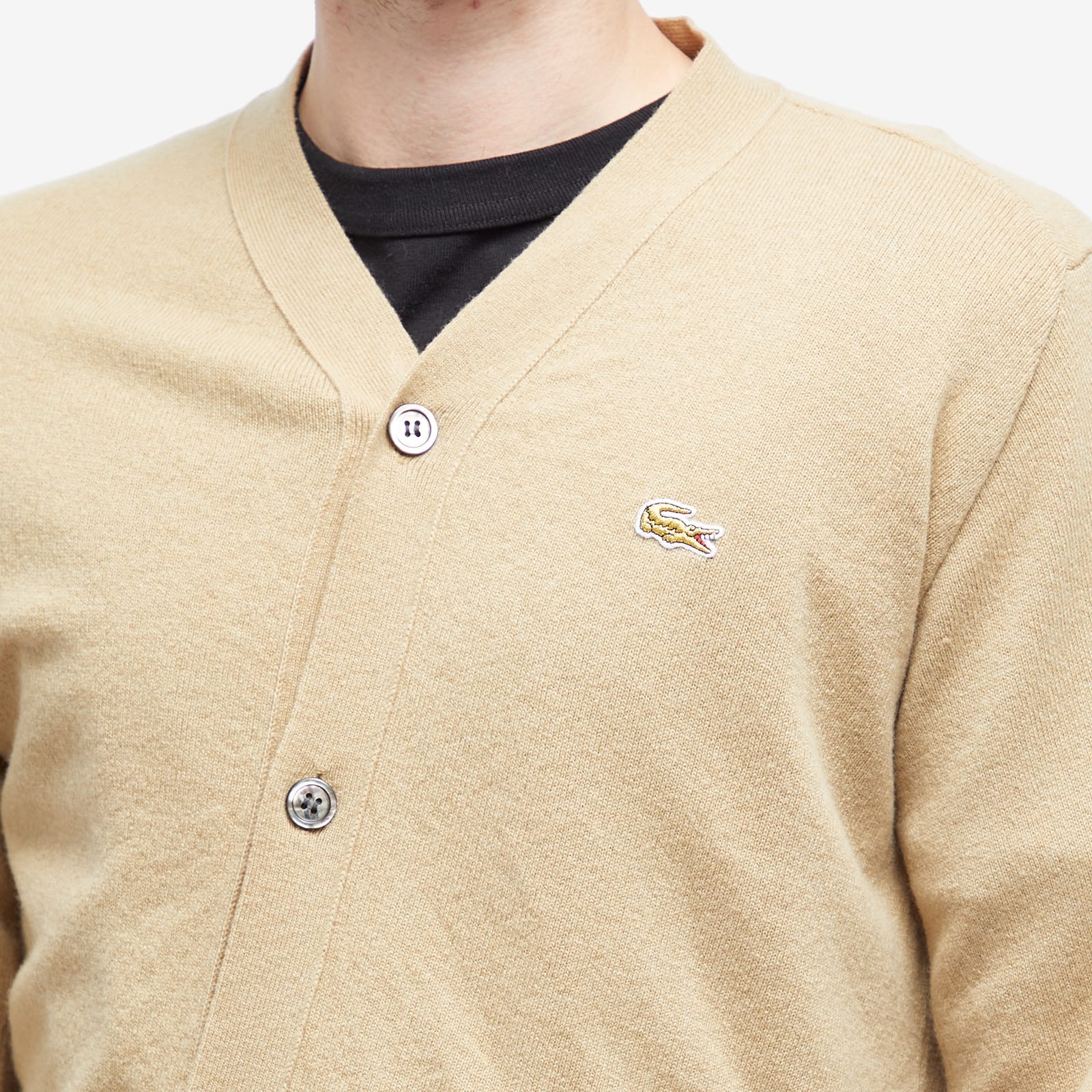 Comme des Garçons SHIRT x Lacoste Asymmetric Cardigan - 5