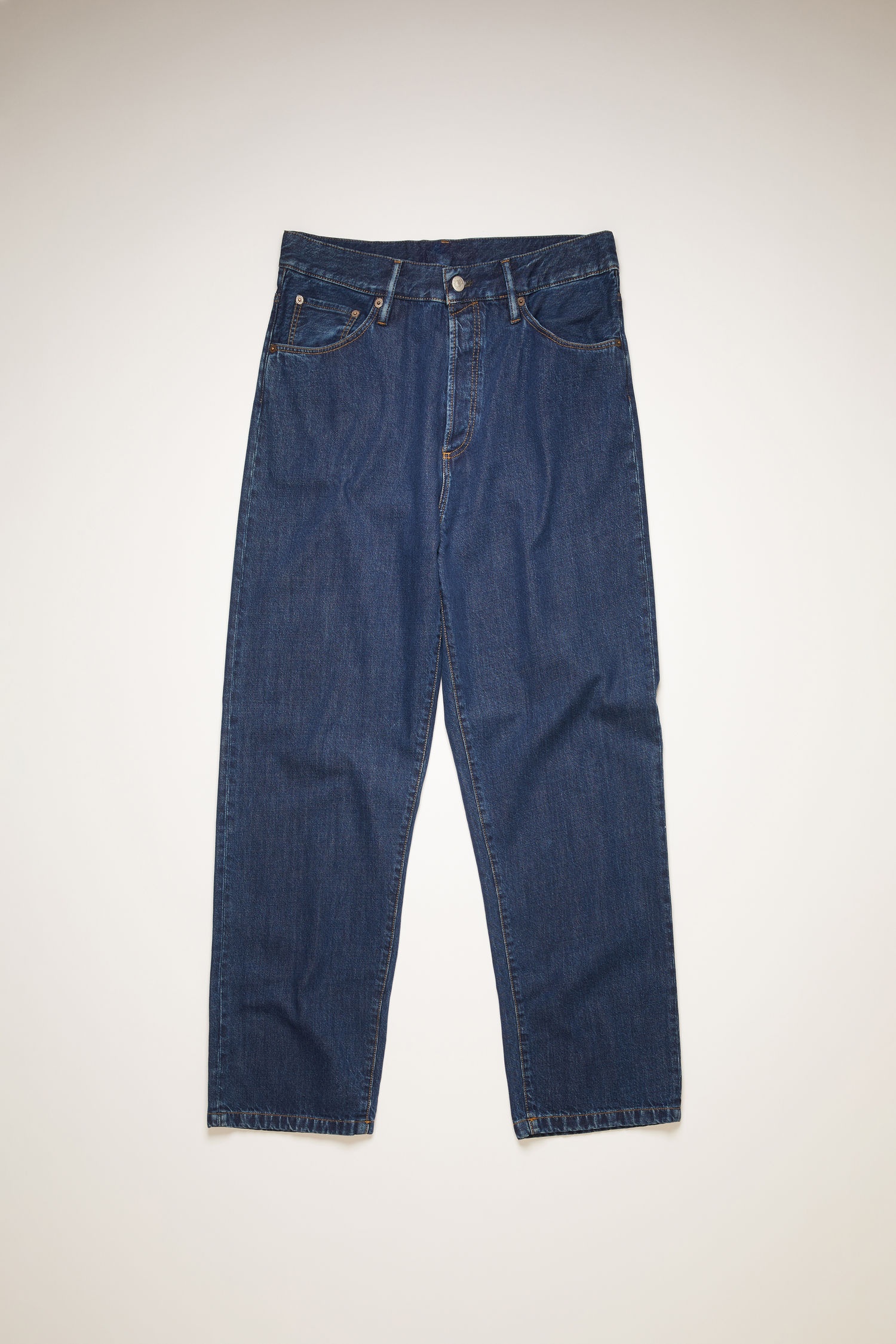 Loose fit jeans dark blue - 6