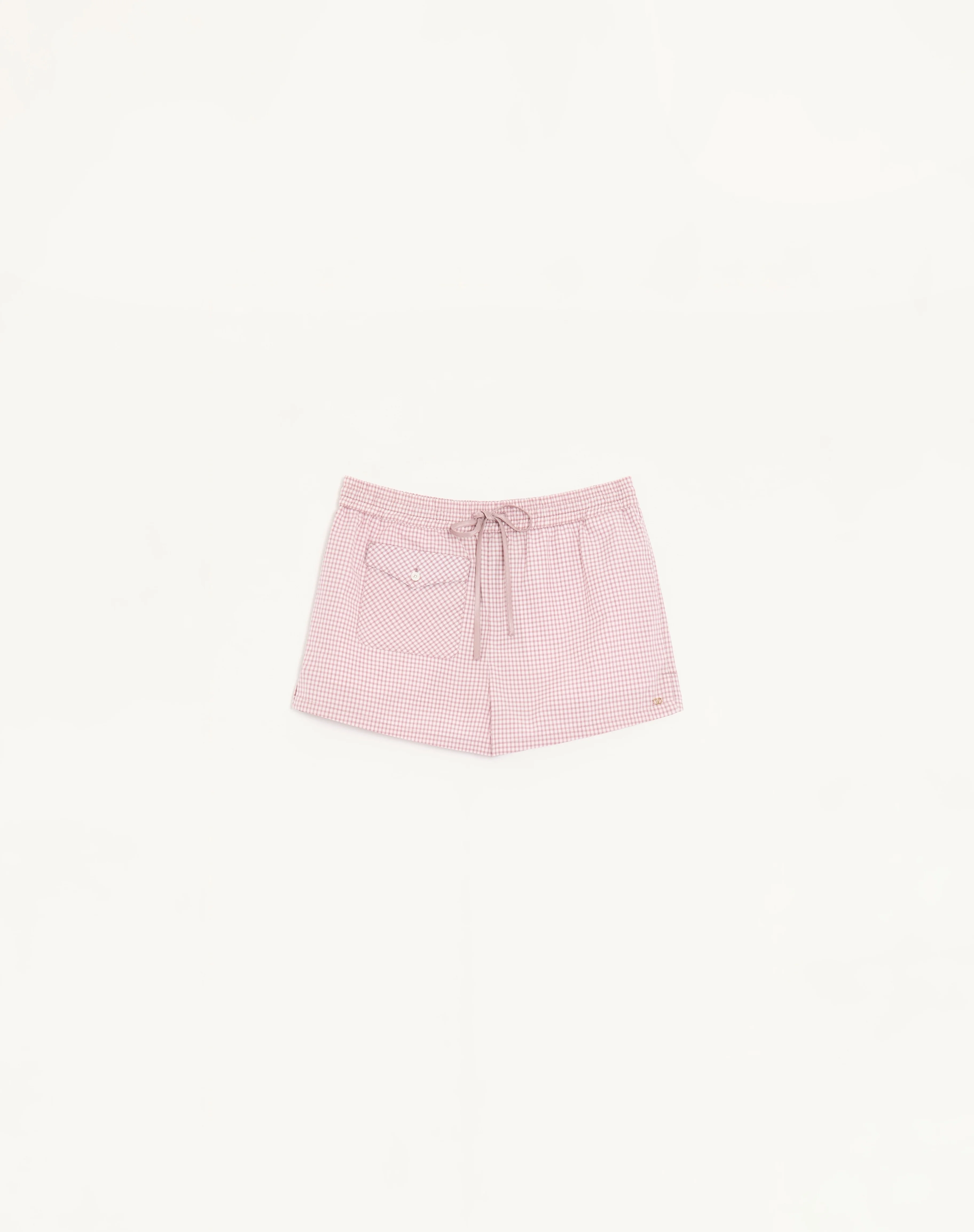 CHECK PATTERN SHORTS - 1