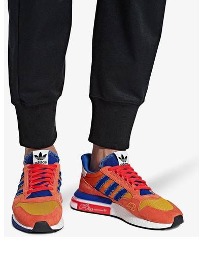 adidas multicoloured dragon ball ZX RM 500 Goku sneakers outlook