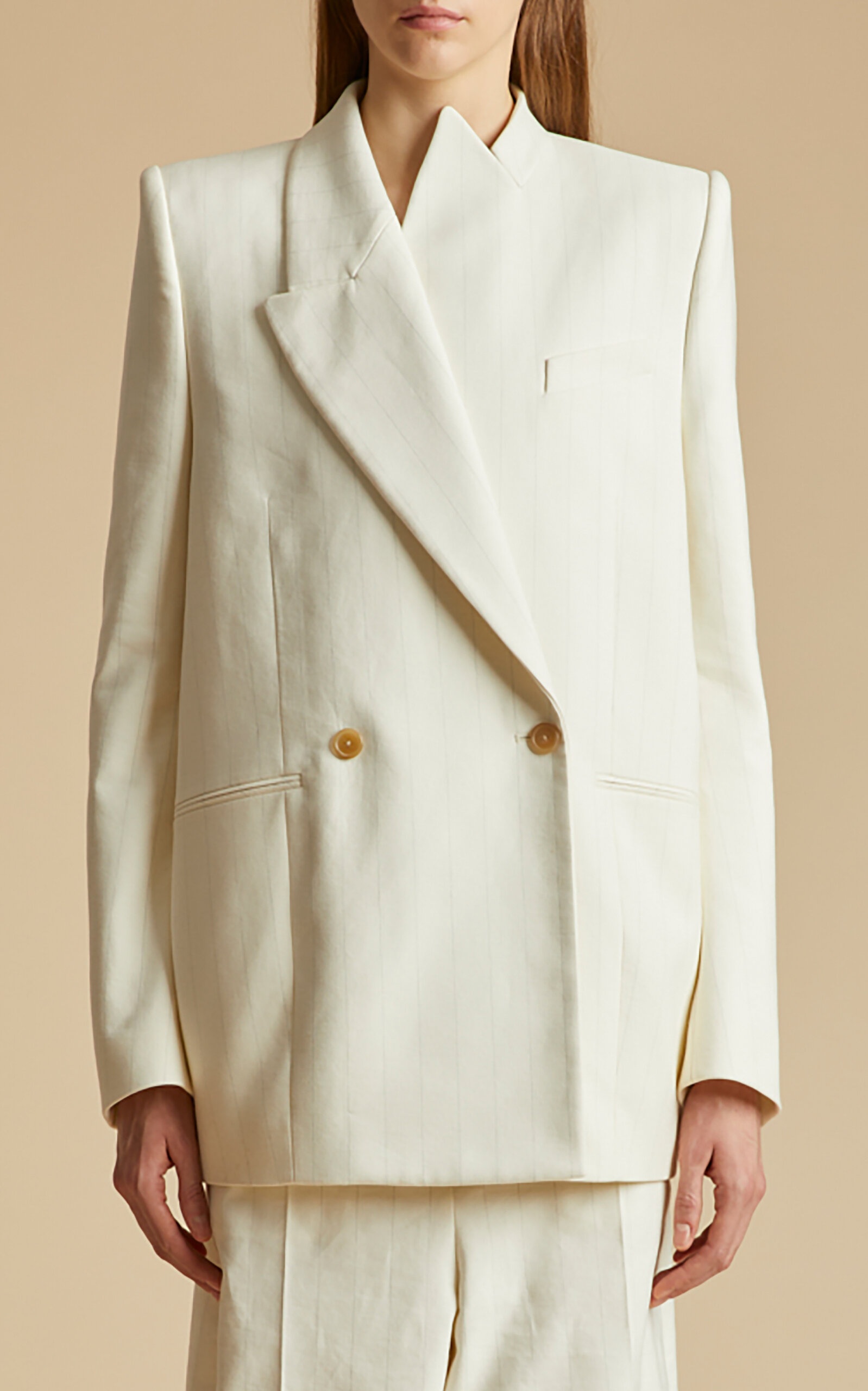 【関税込み】KHAITE MALEK JACKET KHAITE Malek Jacket white | modaoperandi | REVERSIBLE