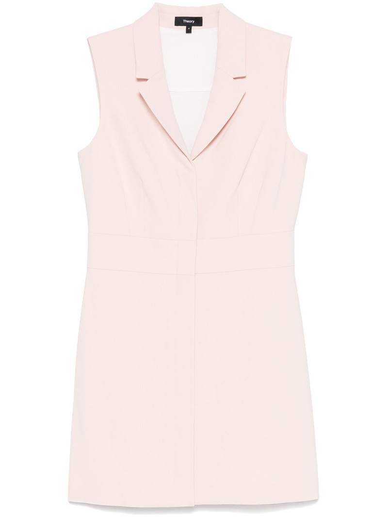 Crepe Mini Dress - 1