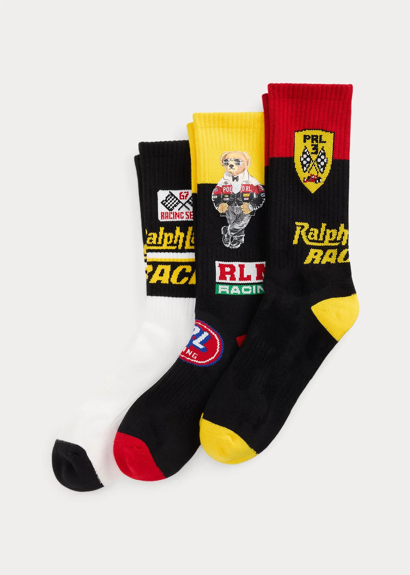 Polo Bear Crew 3-Sock Gift Set - 1